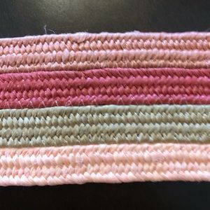 Fossil Accessories - NWOT Fossil Stretch Wrap Buckle Red Multi Belt L Fossil Accessories - NWOT Fossil Stretch Wrap Buckle Red Multi Belt L
